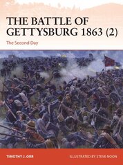 Battle of Gettysburg 1863 (2): The Second Day цена и информация | Исторические книги | pigu.lt