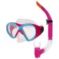 Nardymo akiniai su vamzdeliu Spokey Kraken II, rožiniai цена и информация | Nardymo kaukės | pigu.lt