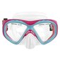 Nardymo akiniai su vamzdeliu Spokey Kraken II, rožiniai цена и информация | Nardymo kaukės | pigu.lt