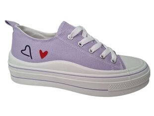 Laisvalaikio batai moterims LiLi, violetiniai цена и информация | Спортивная обувь, кроссовки для женщин | pigu.lt