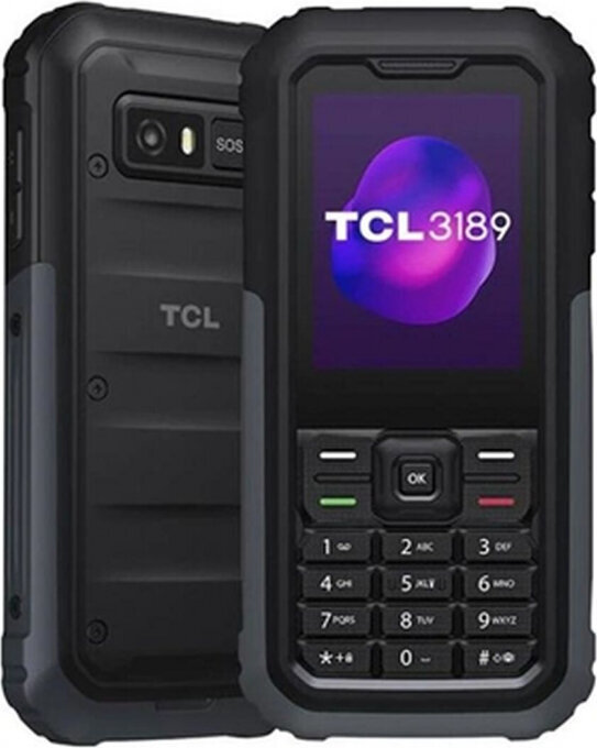 TCL 3189 Black/Grey kaina ir informacija | Mobilieji telefonai | pigu.lt
