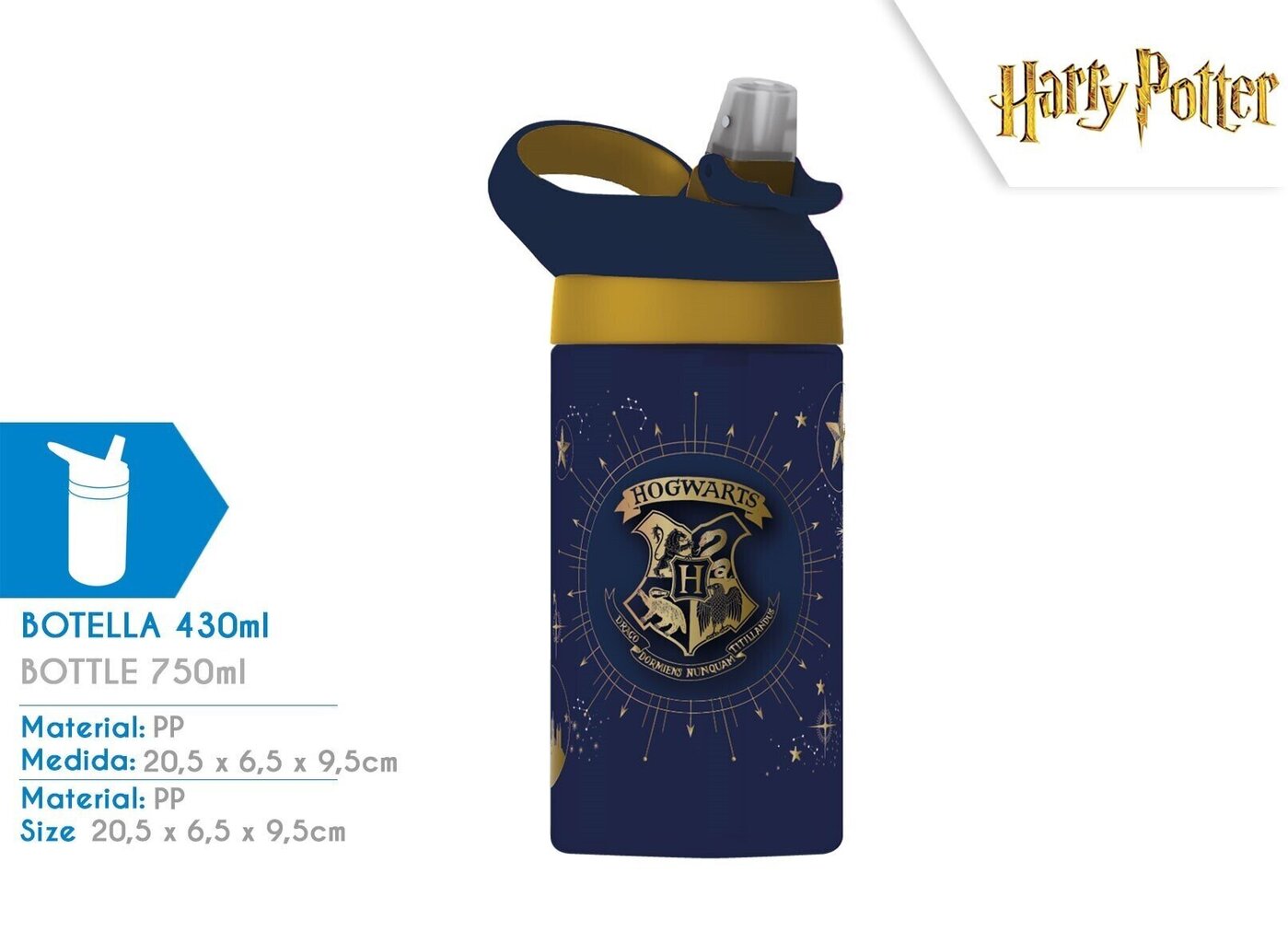 Harry Potter, 430 ml kaina ir informacija | Žaidėjų atributika | pigu.lt