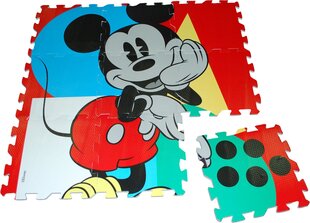 Kilimėlis-dėlionė Mickey Mouse, 9 vnt. цена и информация | Развивающие коврики | pigu.lt