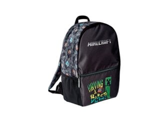 Mokyklinė kuprinė Minecraft 3D цена и информация | Школьные рюкзаки, спортивные сумки | pigu.lt