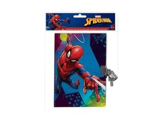 Dienoraštis su spyna Spiderman (Žmogus voras) kaina ir informacija | Sąsiuviniai ir popieriaus prekės | pigu.lt