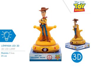 Vaikiškas stalinis šviestuvas Toy Story Woody kaina ir informacija | Vaikiški šviestuvai | pigu.lt