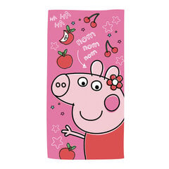 Peppa Pig rankšluostis, 70 x 140 cm цена и информация | Полотенца | pigu.lt