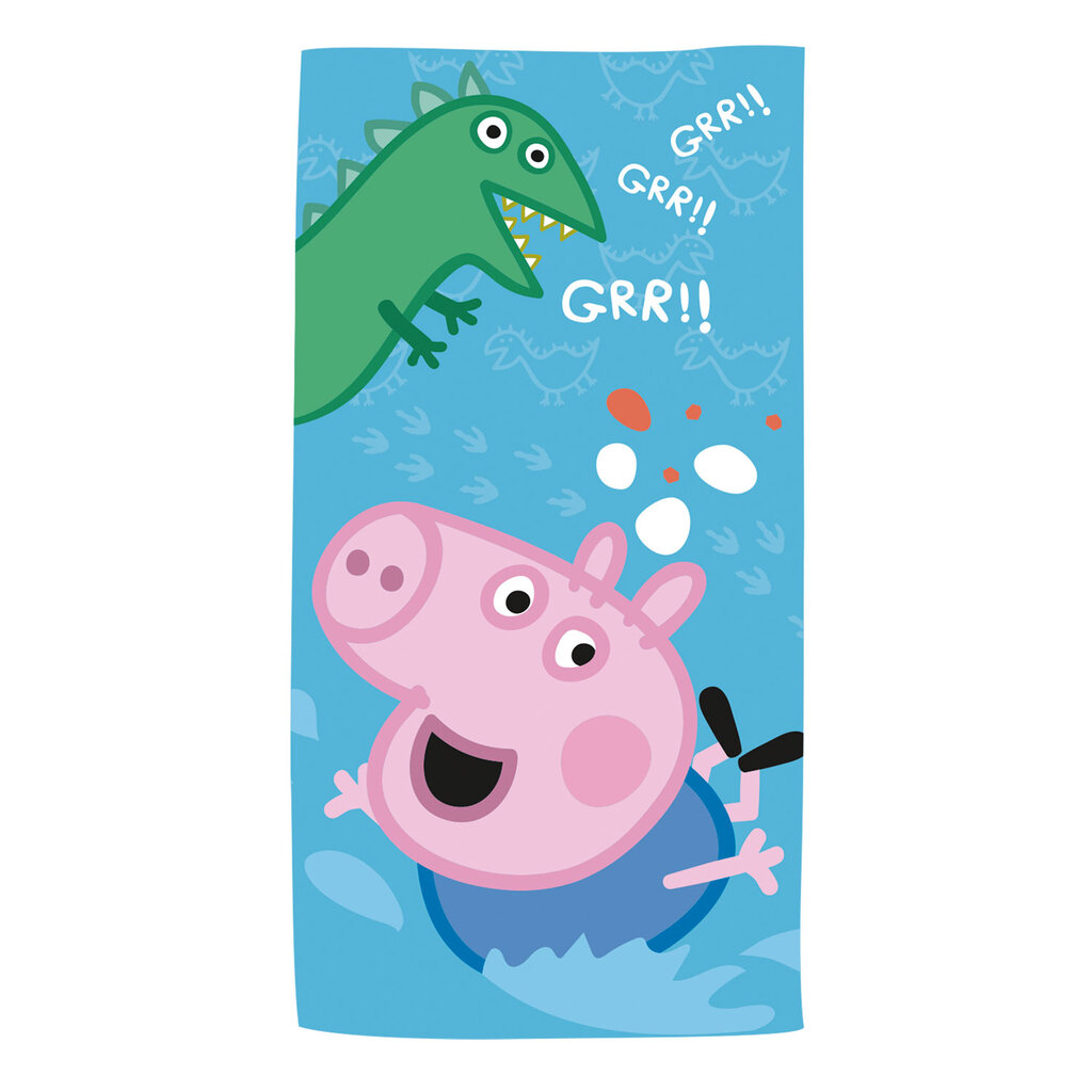 Peppa Pig rankšluostis, 70 x 140 cm kaina ir informacija | Rankšluosčiai | pigu.lt