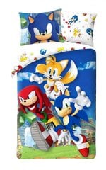 Sonic vaikiškas patalynės komplektas, 140 x 200 cm, 2 dalys цена и информация | Детское постельное бельё | pigu.lt