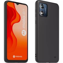 CASR TPU Cover + Tempered Glass for Motorola E13 Black цена и информация | Чехлы для телефонов | pigu.lt