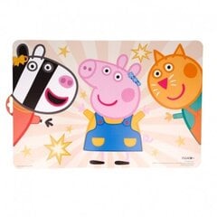 Peppa Pig stalo padėkliukas, 28x43 cm цена и информация | Скатерти, салфетки | pigu.lt