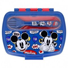 Mickey Mouse pietų dėžutė, 17x11 cm kaina ir informacija | Maisto saugojimo  indai | pigu.lt