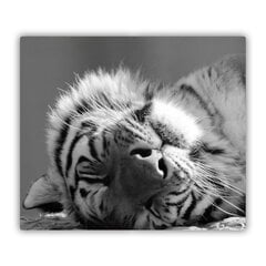 Tulup pjaustymo lentelė Miegantis tigras, 60x52 cm kaina ir informacija | Pjaustymo lentelės | pigu.lt
