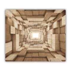 Tulup pjaustymo lentelė Medinis tunelis, 60x52 cm kaina ir informacija | Pjaustymo lentelės | pigu.lt