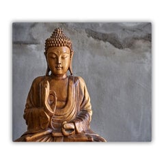 Tulup pjaustymo lentelė Medinis Buda, 60x52 cm kaina ir informacija | Pjaustymo lentelės | pigu.lt