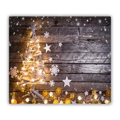 Tulup pjaustymo lentelė Kalėdų eglutė, 60x52 cm kaina ir informacija | Pjaustymo lentelės | pigu.lt