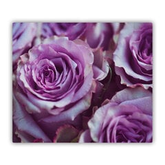 Tulup pjaustymo lentelė Purpurinės rožės, 60x52 cm kaina ir informacija | Pjaustymo lentelės | pigu.lt