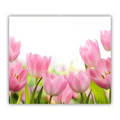 Tulup pjaustymo lentelė Rožinė tulpė, 60x52 cm kaina ir informacija | Pjaustymo lentelės | pigu.lt