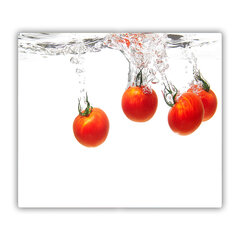 Tulup pjaustymo lentelė Pomidorai po vandeniu, 60x52 cm цена и информация | Разделочная доска | pigu.lt