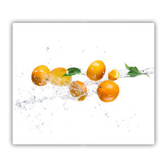 Tulup pjaustymo lentelė Apelsinai ir vanduo, 60x52 cm цена и информация | Разделочная доска | pigu.lt