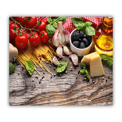 Tulup pjaustymo lentelė Itališkas maistas, 60x52 cm kaina ir informacija | Pjaustymo lentelės | pigu.lt