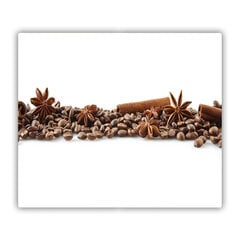 Tulup pjaustymo lentelė Kavos pupelių cinamonas, 60x52 cm kaina ir informacija | Pjaustymo lentelės | pigu.lt