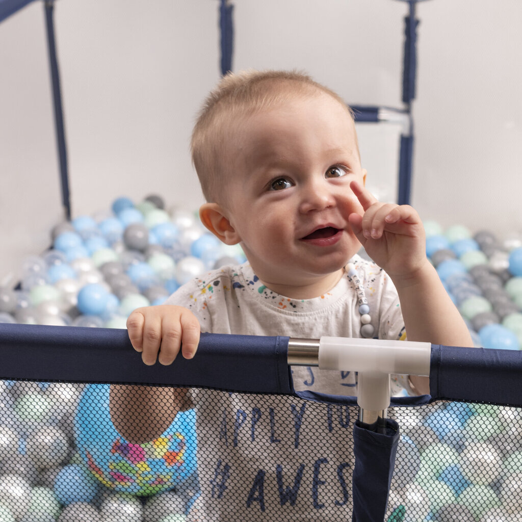 Kamuoliukų baseinas Baby Big Playground, 900 kamuoliukų kaina ir informacija | Žaislai kūdikiams | pigu.lt