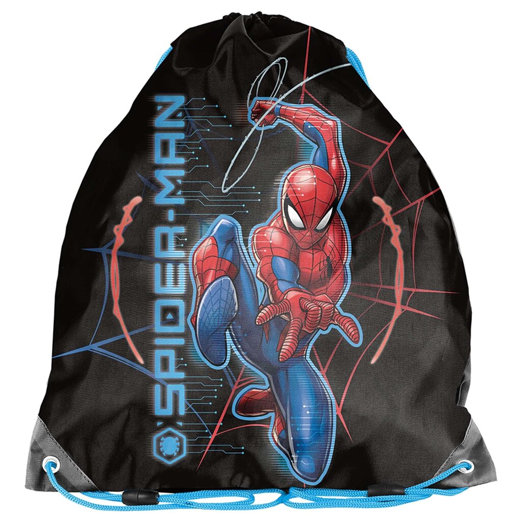 Mokyklinis krepšys Paso Spiderman, juoda kaina ir informacija | Kuprinės mokyklai, sportiniai maišeliai | pigu.lt