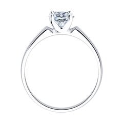 Серебряное кольцо 925°, ⌀ 18.5 цена и информация | Кольца | pigu.lt