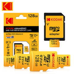 Карта памяти Kodak Micro SDXC UHS-I U3 V30 A1128GB цена и информация | Карты памяти для телефонов | pigu.lt