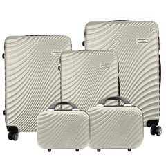 Набор чемоданов Peterson PTN ML-29 Z x5 цена и информация | Чемоданы, дорожные сумки | pigu.lt