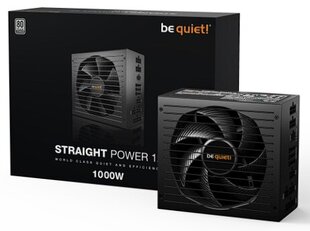 Be Quiet! Straight Power 12 - 1000W BN338 kaina ir informacija | Maitinimo šaltiniai (PSU) | pigu.lt