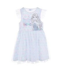 Детское платье Sun City Frozen EV1006*02, белое цена и информация | Платья для девочек | pigu.lt