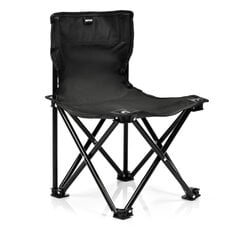 Turistinė kėdė Meteor Skaut, juoda kaina ir informacija | Turistiniai baldai | pigu.lt