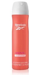 Purškiamas dezodorantas Reebok Ladies Move Your Spirit, 150 ml kaina ir informacija | Dezodorantai | pigu.lt