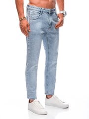 джинсы P1309 - синий цена и информация | Мужские брюки FINIS | pigu.lt
