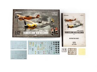Lėktuvų modeliai Eduard Messerschmitt Bf 109F-2, Bf 109F-4 2142 kaina ir informacija | Konstruktoriai ir kaladėlės | pigu.lt