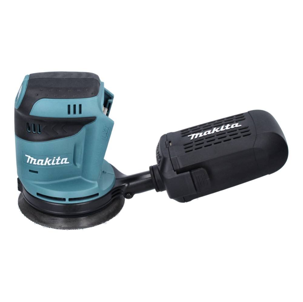 Makita DBO 180 RT1J akumuliatorinis ekscentrinis šlifuoklis 18 V 125 mm + 1x baterija 5.0 Ah + įkroviklis + Makpac kaina ir informacija | Šlifuokliai | pigu.lt