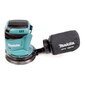 Makita DBO 180 RG akumuliatorinis ekscentrinis šlifuoklis 18 V 125 mm + 2x akumuliatorius 6.0 Ah + įkroviklis kaina ir informacija | Šlifuokliai | pigu.lt