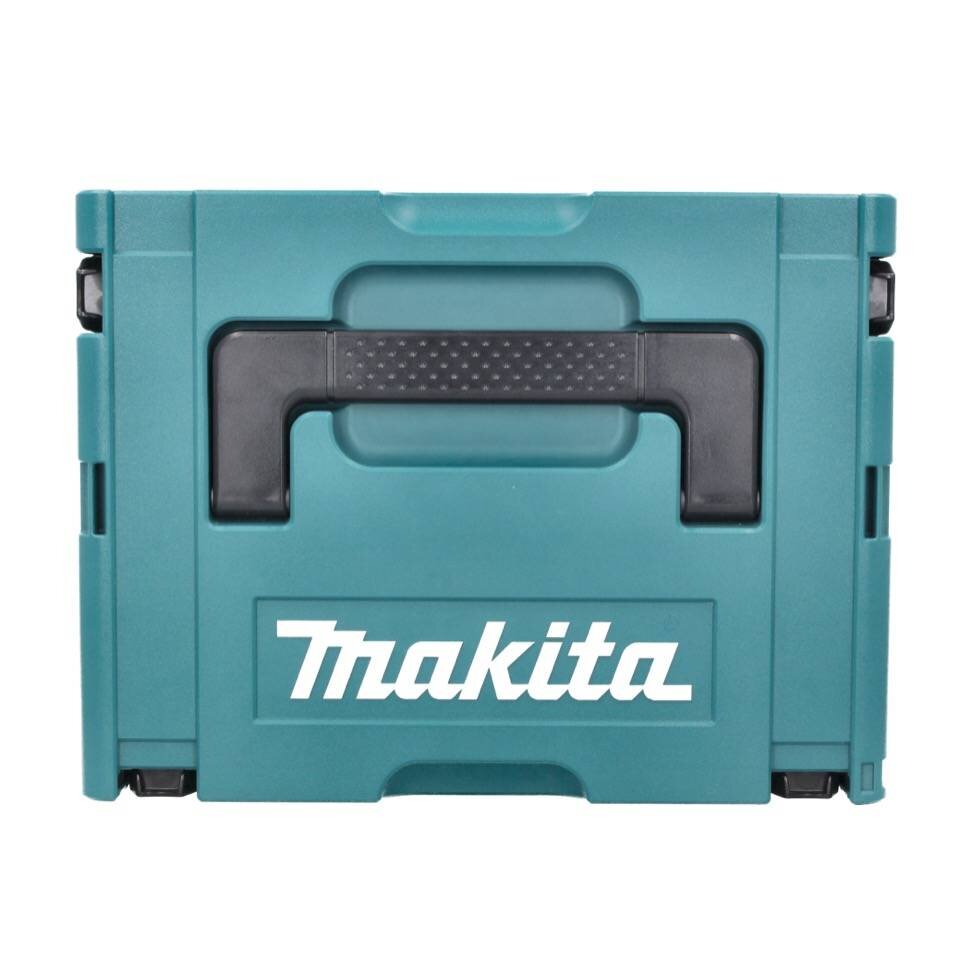 Makita DBO 180 RG1J akumuliatorinis ekscentrinis šlifuoklis 18 V 125 mm + 1x baterija 6.0 Ah + įkroviklis + Makpac kaina ir informacija | Šlifuokliai | pigu.lt