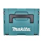 Makita DBO 180 RG1J akumuliatorinis ekscentrinis šlifuoklis 18 V 125 mm + 1x baterija 6.0 Ah + įkroviklis + Makpac kaina ir informacija | Šlifuokliai | pigu.lt