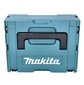 Makita DBO 180 SYJ akumuliatorinis ekscentrinis šlifuoklis 18 V 125 mm + 2x baterija 1.5 Ah + įkroviklis + Makpac kaina ir informacija | Šlifuokliai | pigu.lt