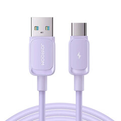 USB cable - USB C 3A 1.2m Joyroom S-AC027A14 - purple цена и информация | Кабели для телефонов | pigu.lt