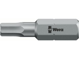 Стандартная бита Wera 840/1 Z HEX-PLUS 7/32 x 25 мм цена и информация | Механические инструменты | pigu.lt