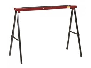 Складной пильный стол с нескользящей рабочей поверхностью, макс. 150 кг цена и информация | Пилы, циркулярные станки | pigu.lt