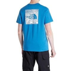 M s/s redbox cel tee the north face for men's blue nf0a2zxem19 NF0A2ZXEM19 цена и информация | Мужские футболки | pigu.lt