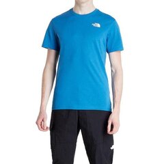 M s/s redbox cel tee the north face for men's blue nf0a2zxem19 NF0A2ZXEM19 цена и информация | Мужские футболки | pigu.lt