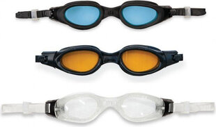 Plaukimo akiniai Intex, mėlyni kaina ir informacija | Plaukimo akiniai | pigu.lt