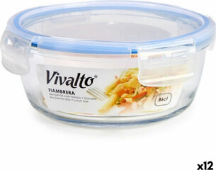 Vivalto hermetiška pietų dėžutė, 860 ml, 12 vnt kaina ir informacija | Maisto saugojimo  indai | pigu.lt