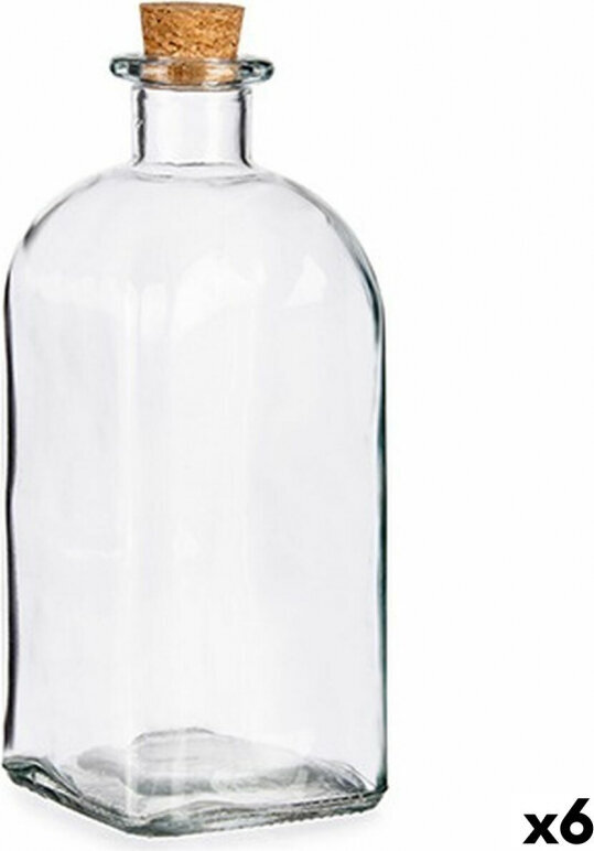 Vivalto butelis, 1 L, 6 vnt kaina ir informacija | Taurės, puodeliai, ąsočiai | pigu.lt